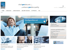 Tablet Screenshot of checkgeodata.net
